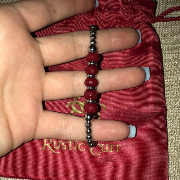 Rustic cuff bracelets - Picture 2 of 3